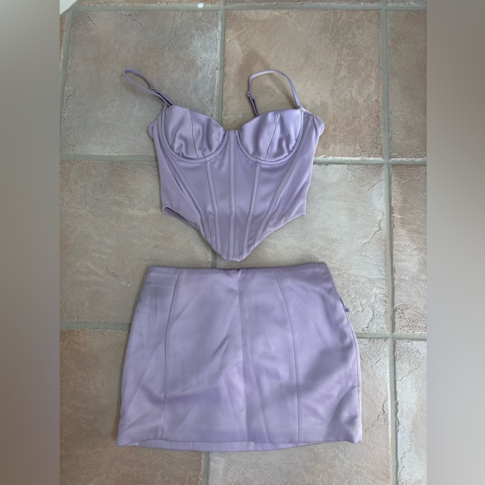 House of CB corset / skirt Set